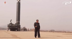 PR ridicol publicat de Kim Jong Un pentru a se lăuda cu cea mai nouă rachetă